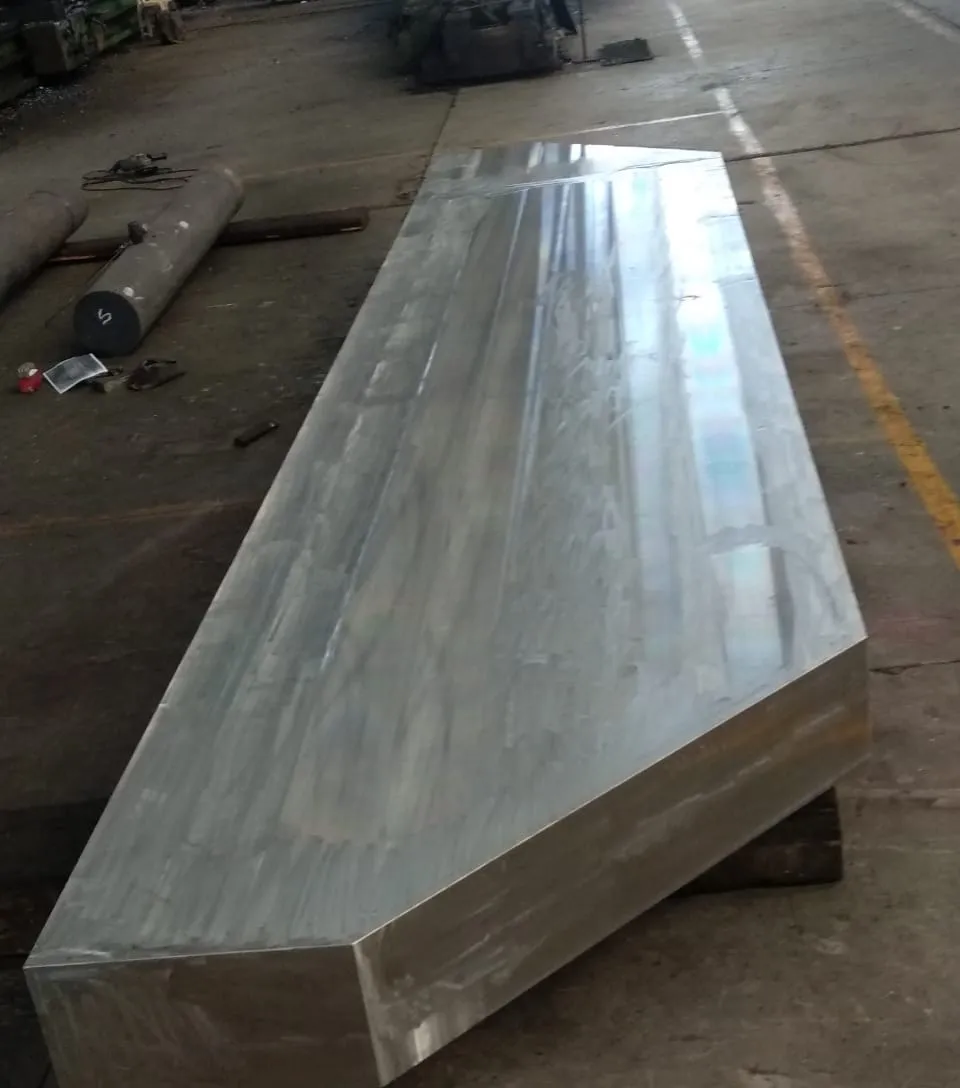 Stainless steel forged plate