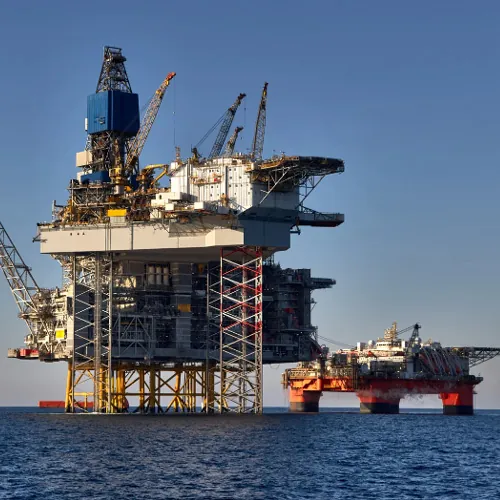 Offshore oil and gas platform