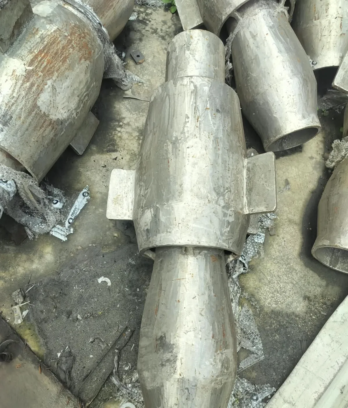 Stainless steel power plant component